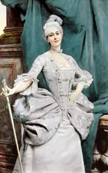 En dam av rang av Ludvig XV:s tid, 1889