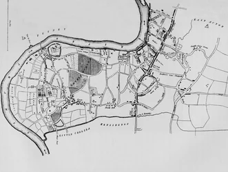 En karta över Fulham 1813 1911