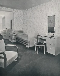 En plantskola designad för Frankl Galleries, Inc., 1933