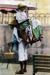 En portier, Mexiko, tidigt 1900-tal