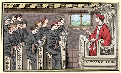 Ett skolhus, 1500-talet 1849.