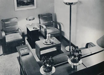 En del av vardagsrummet, 1936
