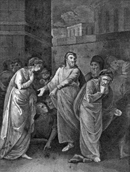 En kvinna anklagad för äktenskapsbrott, 1813