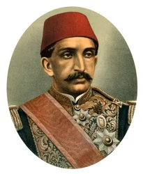 Abdul Hamid II, Turkiets sultan, sent 1800-tal