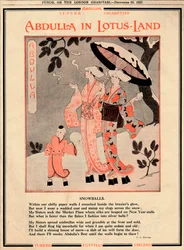 Abdullas i Lotus-Land - Snowballs, 1927