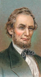 Abraham Lincoln 1809-1865 USA:s 16:e president, 1924