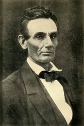 Abraham Lincoln, 1858, 1930.