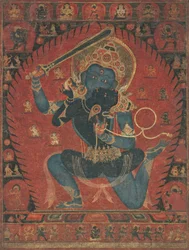 Acala med gemål Vishvavajri, 1525-50.