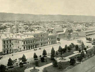 Adelaide, från Post Office Tower, 1901.