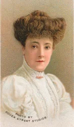 Adelina Patti 1843-1919, spanskfödd operasångerska, 1911