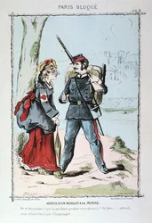 Farväl av en moblot till mobilen, 1870-1871