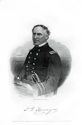 Amiral David Farragut, US Navy officer i det amerikanska inbördeskriget, 1862-1867