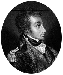 Amiral Sir William Sydney Smith 1764-1840, sjöbefälhavare, 1837