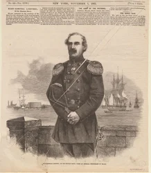 Amiral Stepan Stepanovich Lesovsky 1816-1866 i New York, 1863.