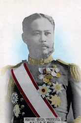 Amiral Yamamoto, japansk marinens minister, c1904-1905