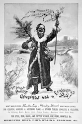 Annons för Brookes Monkey Brand tvål, 1894