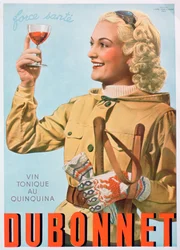 Annons för Dubonnet tonic vin, 1938