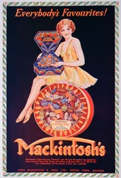 Annons för Mackintoshs kola, 1932