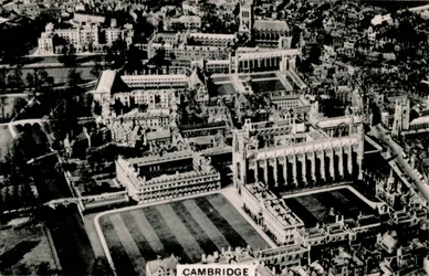 Flygfoto över Cambridge, 1939