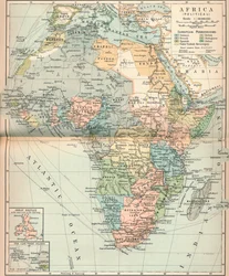 Africa Political, c1902, 1903