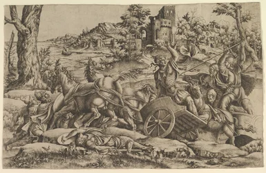 Agamemnon dödade Odios, ca. 1545.