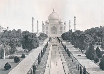Agra. Taj Mahal, c1920.