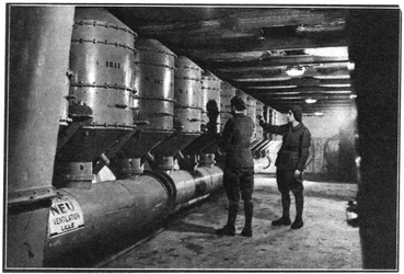 Luftfilter, Maginot Line, Frankrike, 1939