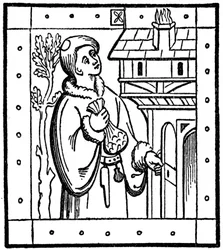 Alan Middleton, samlare av hyror, 1400-talet, 1910