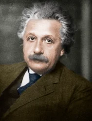 Albert Einstein, tysk-schweizisk-amerikansk matematiker och fysiker.