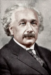 Albert Einstein, tysk-schweizisk matematiker och teoretisk fysiker, c1930-talet