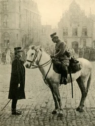 Albert I av Belgien, första världskriget, 1914, c1920.