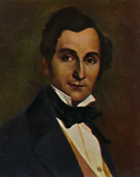 Albert Lortzing 1801-1851. - Målning av Souchay, 1934.