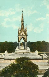 Albert Memorial, London, c1910.