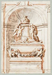 Albumsida, ett gravmonument