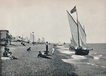 Aldeburgh - The Beach, 1895