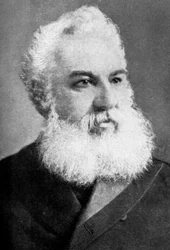 Alexander Graham Bell 1847-1922, skotskfödd amerikansk uppfinnare, 1926