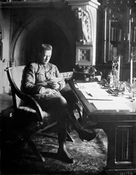 Alexander Kerenskij, premiärminister för den ryska provisoriska regeringen, Ryssland, 1917.