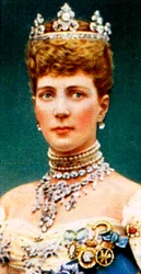 Alexandra av Danmark, sent 1800-tal