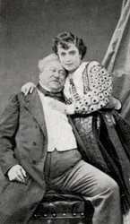 Alexandre Dumas, den äldre, fransk romanförfattare och dramatiker, c1865