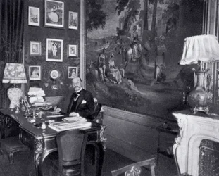 Alexandre Duval, fransk restaurangägare och samhällsfigur, 1900