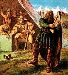 Alfred i det danska lägret, c1850