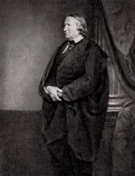 Alfred de Vigny, fransk poet, dramatiker och romanförfattare, 1862