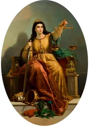 Allegory of Justice, c. 1870.