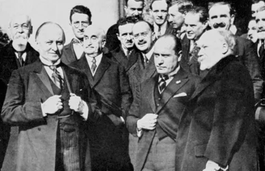 Allierade representanter vid Lausannekonferensen, 1922