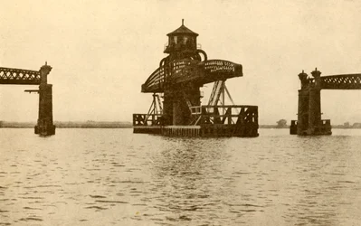 Alloa svängbro, 1930.