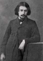 Alphonse Daudet, fransk författare, 1869