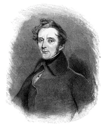 Alphonse de Lamartine 1790-1869, fransk författare, poet och politiker, 1900