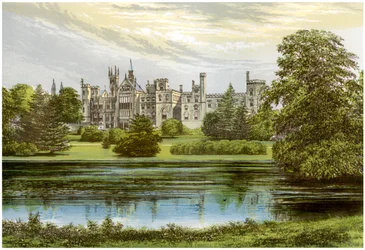 Alton Towers, Staffordshire, hem för Earl of Shrewsbury, c1880
