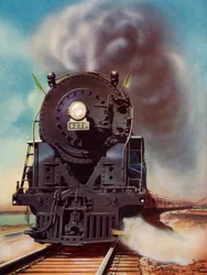 Amerikas mest kända tåg. The Twentieth Century Limited, 1935.
