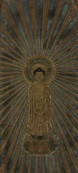 Amida Manifesting in the Dharma-body of Expedient Means, 1700-talet.